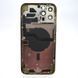 Корпус Apple iPhone 12 Pro Max з кнопками гучності, вкл, сім лотком Gold Original Used 95975 фото 6