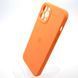 Силиконовый чехол накладка Silicon Case Full Camera для iPhone 12 Pro Golden Orange 72127 фото 3