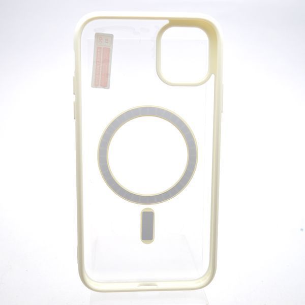 Чехол накладка с MagSafe Clear Case Magnetic для Apple iPhone 11 White 84864 фото