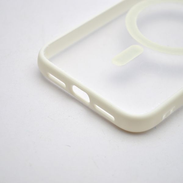 Чехол накладка с MagSafe Clear Case Magnetic для Apple iPhone 11 White 84864 фото