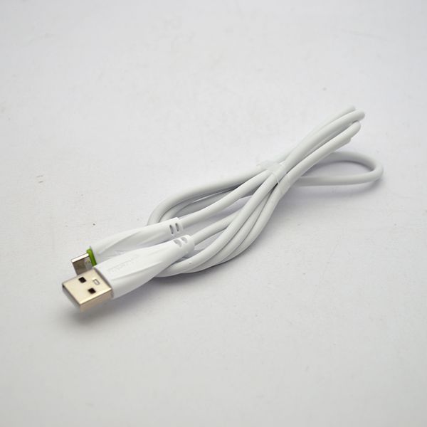 Кабель ANSTY ANS-711-V Micro USB 3.1A 1.2M White 73395 фото