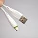 Кабель ANSTY ANS-711-V Micro USB 3.1A 1.2M White 73395 фото 5