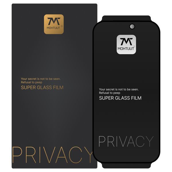 Захисне скло Mohtuut Privacy Super Glass для Apple iPhone 17 Pro 92859 фото