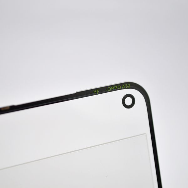 Скло LCD Oppo A54 4G з ОСА Black Original 99678 фото