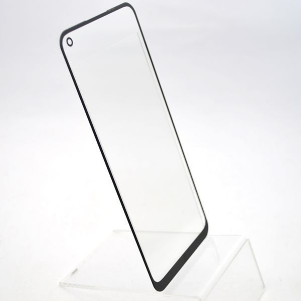 Скло LCD Oppo A54 4G з ОСА Black Original 99678 фото