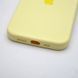 Силиконовый чехол накладка Silicon Case Full Camera для iPhone 12 Pro Milk Yellow 46503 фото 5