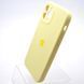 Силиконовый чехол накладка Silicon Case Full Camera для iPhone 12 Pro Milk Yellow 46503 фото 3