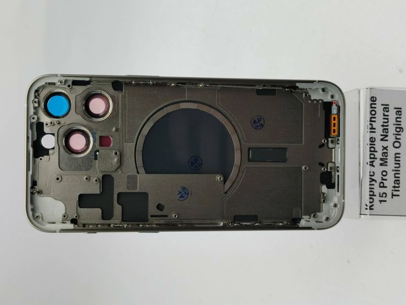 Корпус Apple iPhone 15 Pro Max Natural Titanium Original (Оригінал) 56057 фото