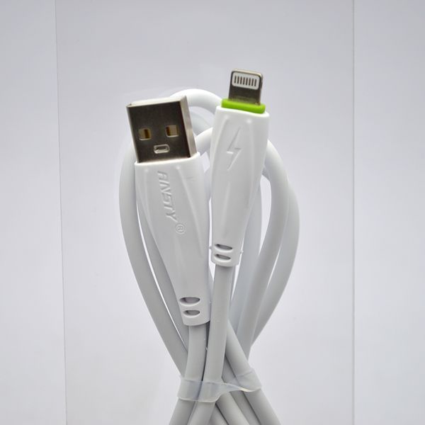 Кабель ANSTY ANS-711-I Lightning 3.1A 1.2M White 49312 фото