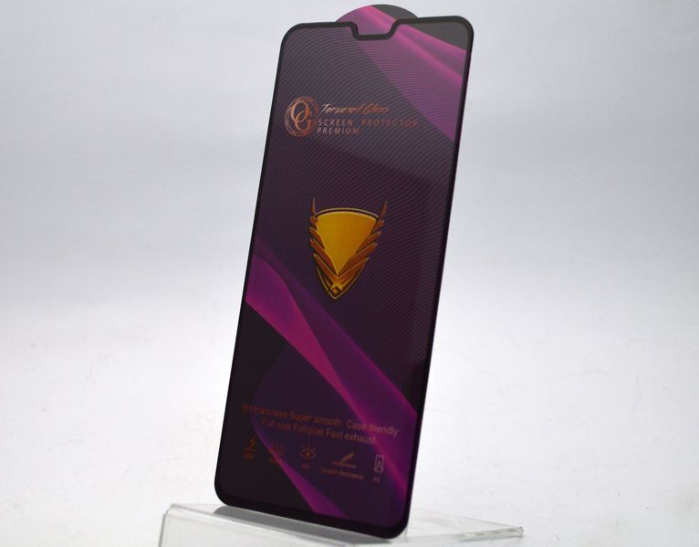 Захисне скло OG Golden Armor для Vivo V23 5G Черное 85531 фото
