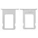 Тримач для SIM карти Apple iPhone 5S Silver Original Used 68528 фото 1
