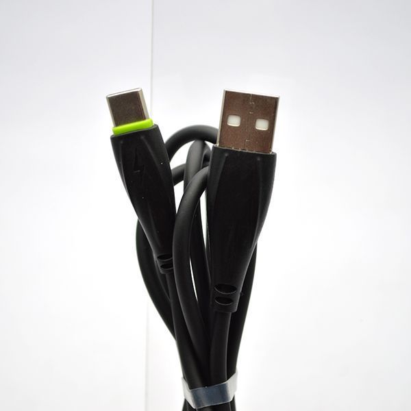 Кабель ANSTY ANS-711-T Type-C 3.1A 1.2M Black 93716 фото