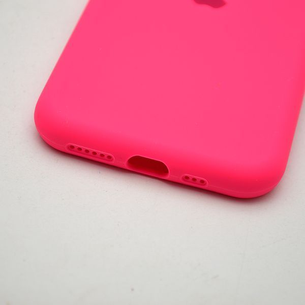 Силиконовый чехол накладка Silicon Case Full Camera для iPhone 11 Pro Fluorescent Color 53704 фото