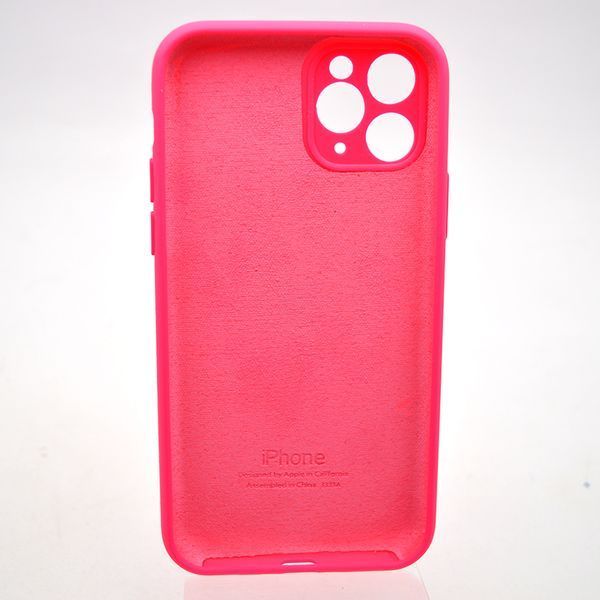Силиконовый чехол накладка Silicon Case Full Camera для iPhone 11 Pro Fluorescent Color 53704 фото