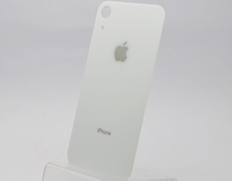 Задня кришка Apple iPhone XR White HC (з великим отвором під камеру) 43021 фото