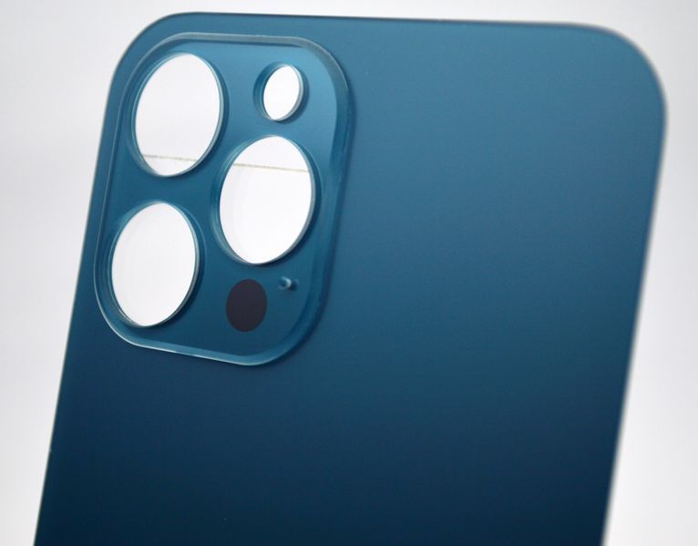 Задняя крышка Apple iPhone 12 Pro Max Pacific Blue HC (с большим отверстием для камеры) 64517 фото