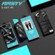 Кабель ANSTY S-047-PI Type-C to Lightning LED Snake Nylon 22W 1M Black 51592 фото