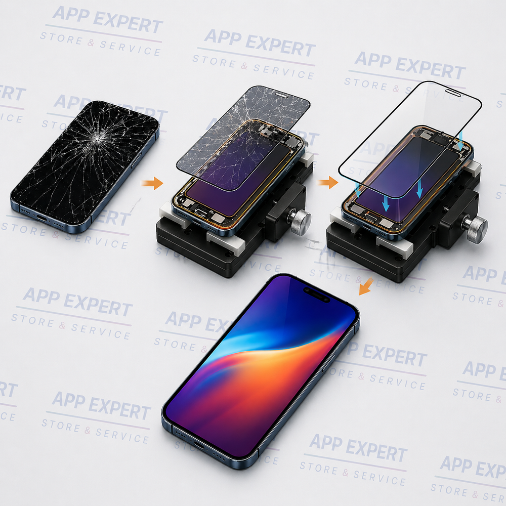 Переклейка (слойка/заміна дисплейного скла) Apple iPhone 14 Pro 74048 фото