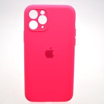 Силіконовий чохол накладка Silicon Case Full Camera для iPhone 11 Pro Max Fluorescent Color 53610 фото