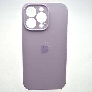 Силиконовый чехол накладка Silicon Case Full Camera для iPhone 13 Pro Light Purple 89954 фото