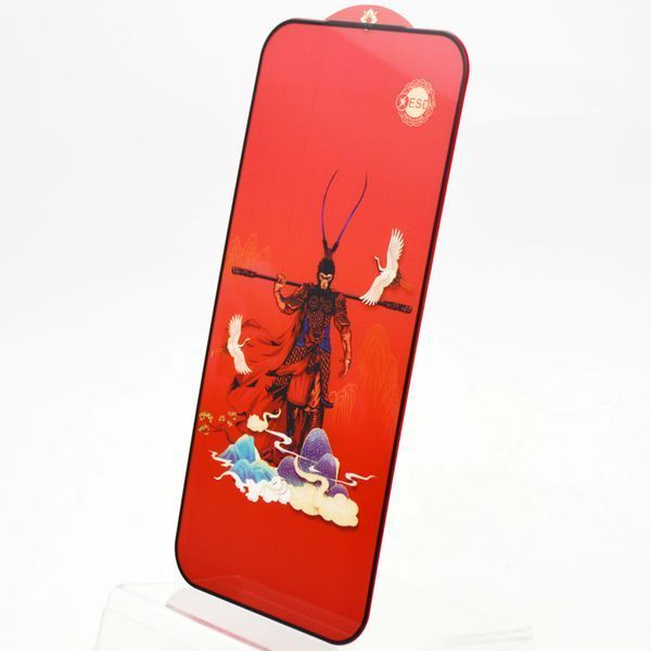 Защитное стекло Monkey King ESD RED Glass для Infinix Note 60 Pro (X6878) Black 32466 фото