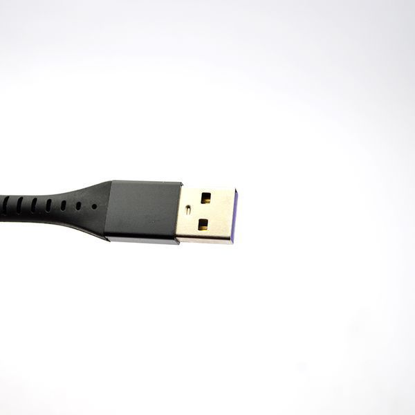 Кабель Epic Nylon 3in1 Type-c/Lightning/Micro USB 2.4A Black 1.2m (тех.пакет) 70368 фото