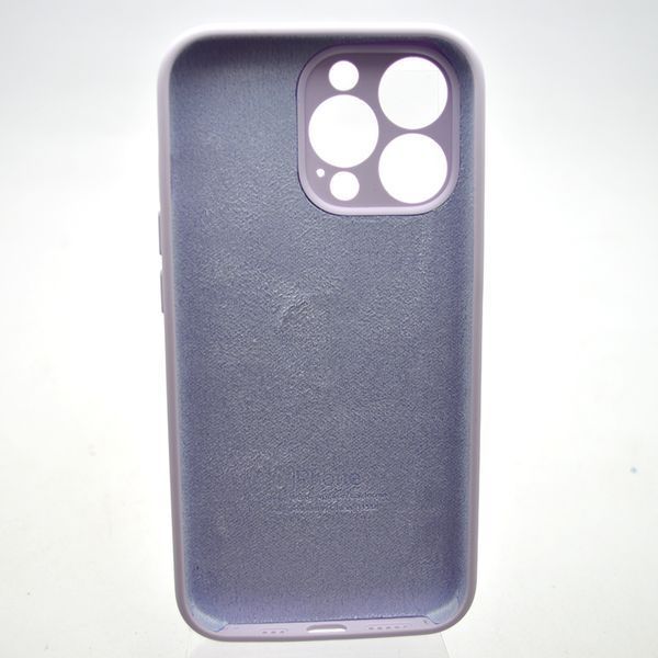 Силіконовий чохол накладка Silicon Case Full Camera для iPhone 13 Pro Light Purple 89954 фото