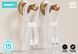 Кабель ANSTY Z-037 Type-C to Type-C Silicone 65W 1M Білий 29085 фото 5