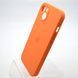 Силиконовый чехол накладка Silicon Case Full Camera для iPhone 15 Plus Golden Orange 90572 фото 3