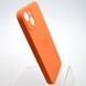 Силиконовый чехол накладка Silicon Case Full Camera для iPhone 15 Plus Golden Orange 90572 фото 2