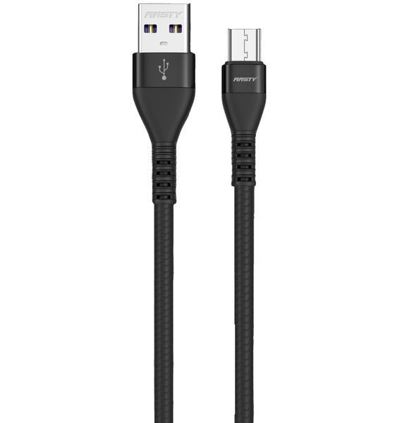 Кабель ANSTY ANS-73-A Micro USB 3.4A 1.2M Чорний 61445 фото