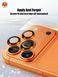 Захисне скло на камеру Monkey King AG Camera Glass для iPhone 17 Pro Orange 89116 фото 6