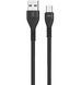 Кабель ANSTY ANS-73-A Micro USB 3.4A 1.2M Чорний 61445 фото 2