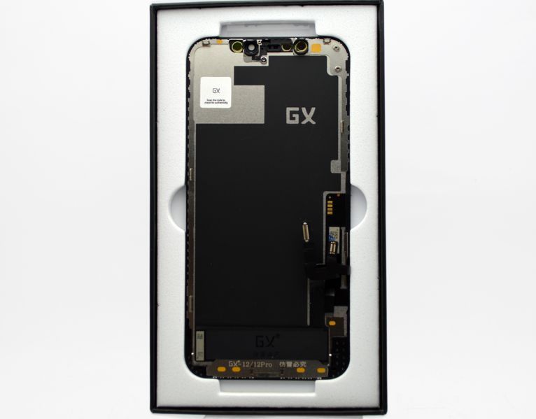 Дисплей (екран) LCD Apple iPhone 12/12 Pro з тачскріном GX OLED (Hard) 89052 фото