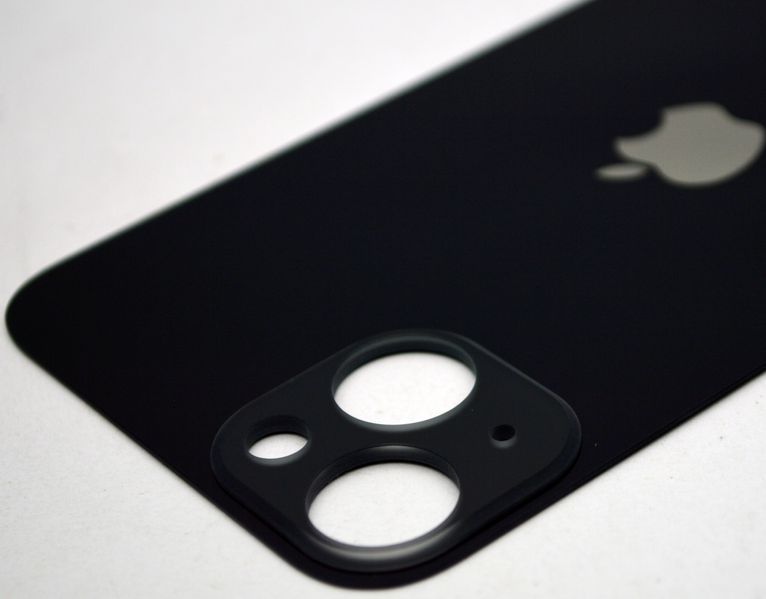 Задня кришка Apple iPhone 13 Midnight HC (з великим отвором під камеру) 17032 фото