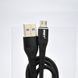 Кабель ANSTY S-033-A Zinc-Nylon Micro USB QC 5A 1M Black 55867 фото 4