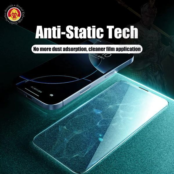 Захисне скло без рамок Monkey King Borderless Glass для Apple iPhone 16 Pro 86580 фото