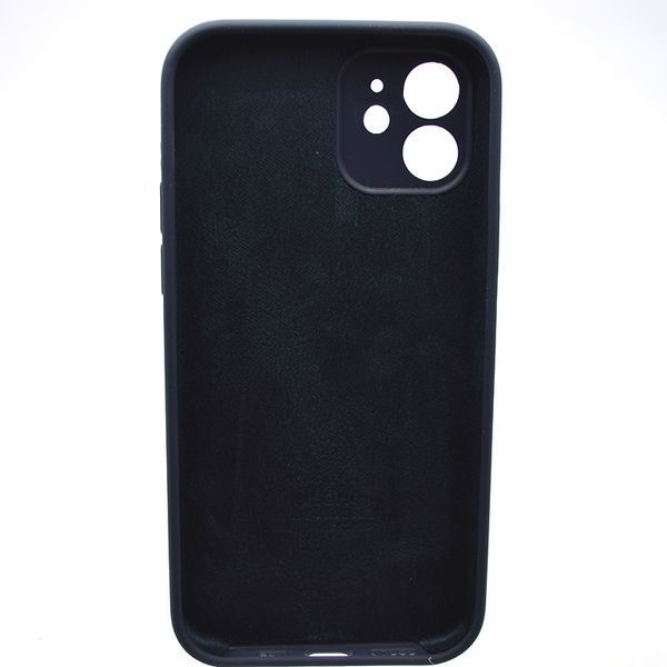 Силіконовий чохол накладка Silicon Case Full Camera для iPhone 12 Midnight Blue 99711 фото