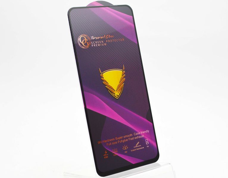 Защитное стекло OG Golden Armor для Moto G52/G71s/G82/G84/Edge 30 Black 49583 фото