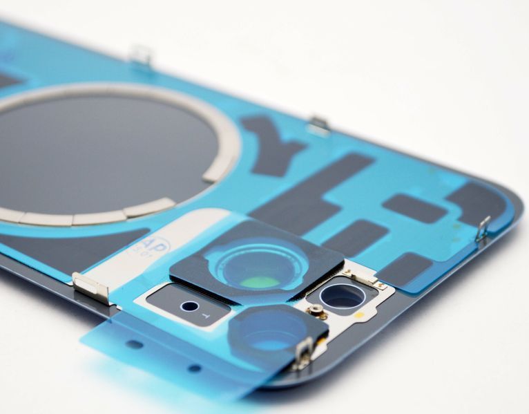 Задня кришка зі склом камери для Apple iPhone 14 Blue Original 71645 фото