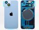 Задня кришка зі склом камери для Apple iPhone 14 Blue Original 71645 фото