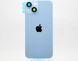 Задня кришка зі склом камери для Apple iPhone 14 Blue Original 71645 фото 2