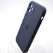 Силіконовий чохол накладка Silicon Case Full Camera для iPhone 12 Midnight Blue 99711 фото 3