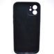 Силіконовий чохол накладка Silicon Case Full Camera для iPhone 12 Midnight Blue 99711 фото 4