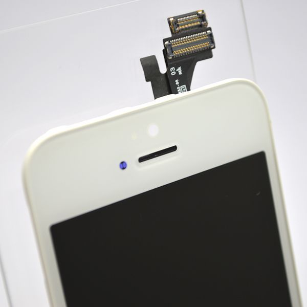 Дисплей (экран) LCD Apple iPhone 5 с тачскрином White Refurbished 96185 фото