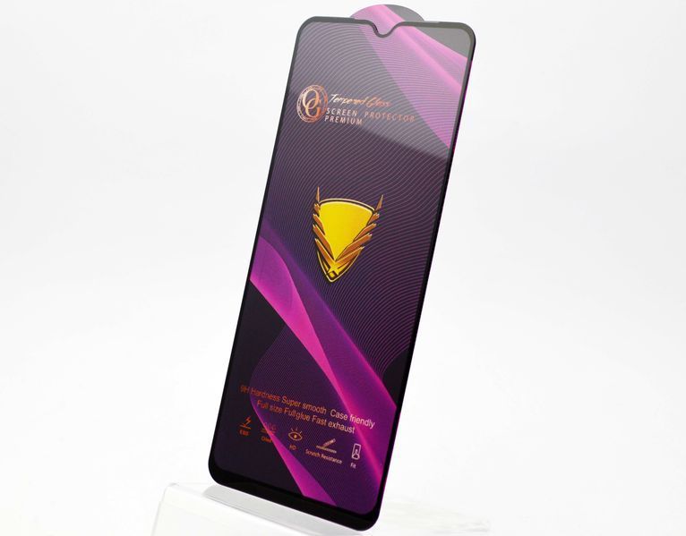 Защитное стекло OG Golden Armor для LG V50/V50S 5G Black 46282 фото
