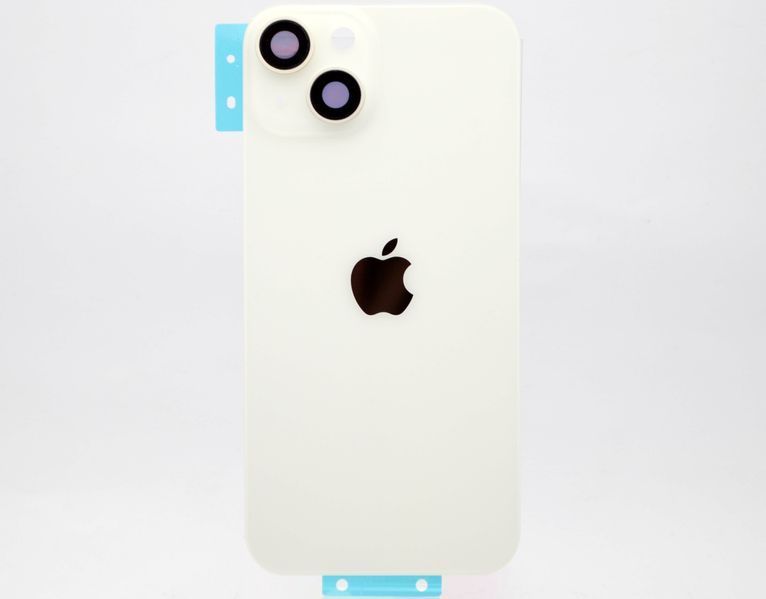 Задняя крышка со стеклом для Apple iPhone 14 Starlight Original 84569 фото