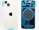 Задня кришка зі склом камери для Apple iPhone 14 Starlight Original 84569 фото