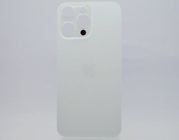 Задняя крышка Apple iPhone 14 Pro Max Silver HC (с большим отверстием под камеру) 30418 фото