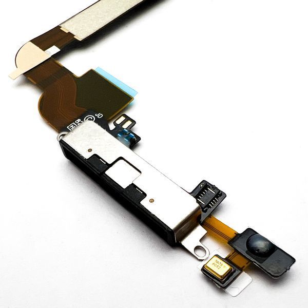 Шлейф iPhone 4 с черным разъемом питания Original Used 13128 фото